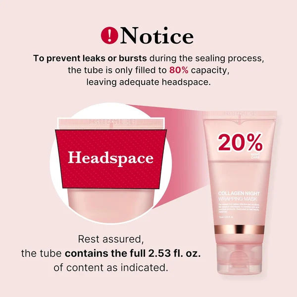 Face Mask Collagen Natural Ingredients Firming Elasticity & Hydration For Skin Care