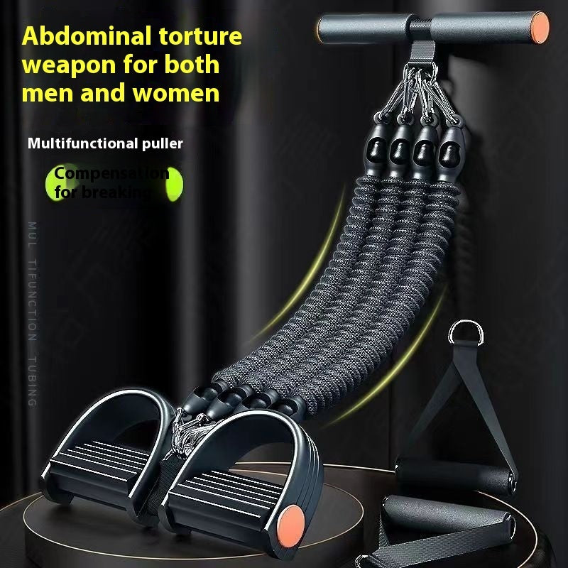 Beyondfit Pedal Chest Expander Slimming Belly Weight Loss For Full Body