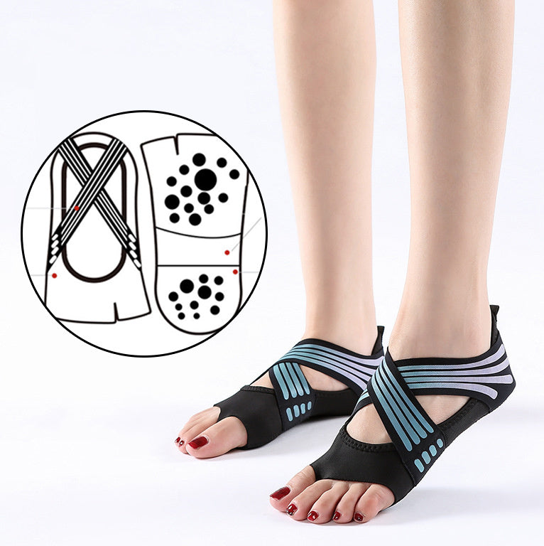 Beyondfit Professional Non-slip Yoga Fitness Shoes - Flat Soft
