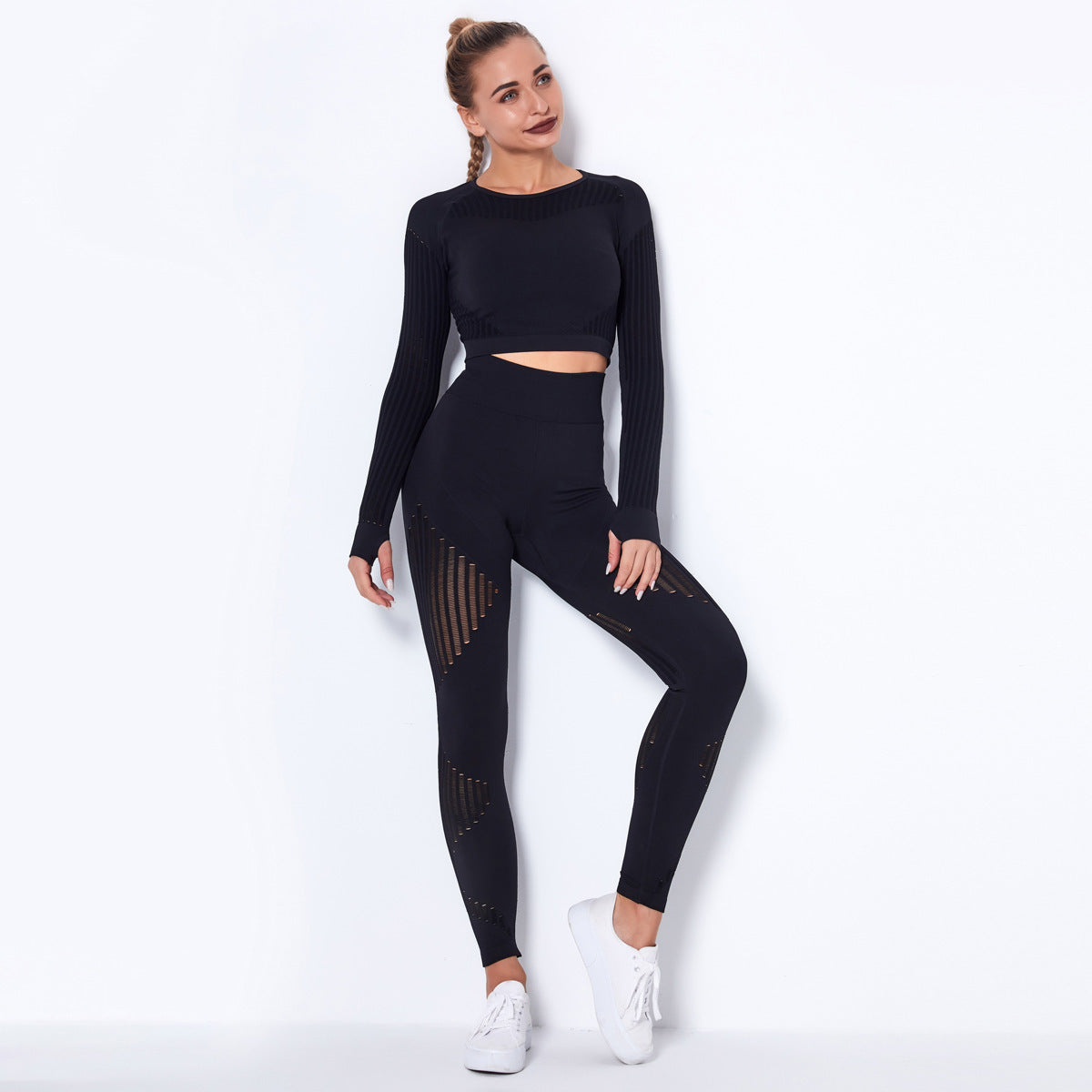 Beyondfit Yoga Outfit - Quick Dry Full Body Fit