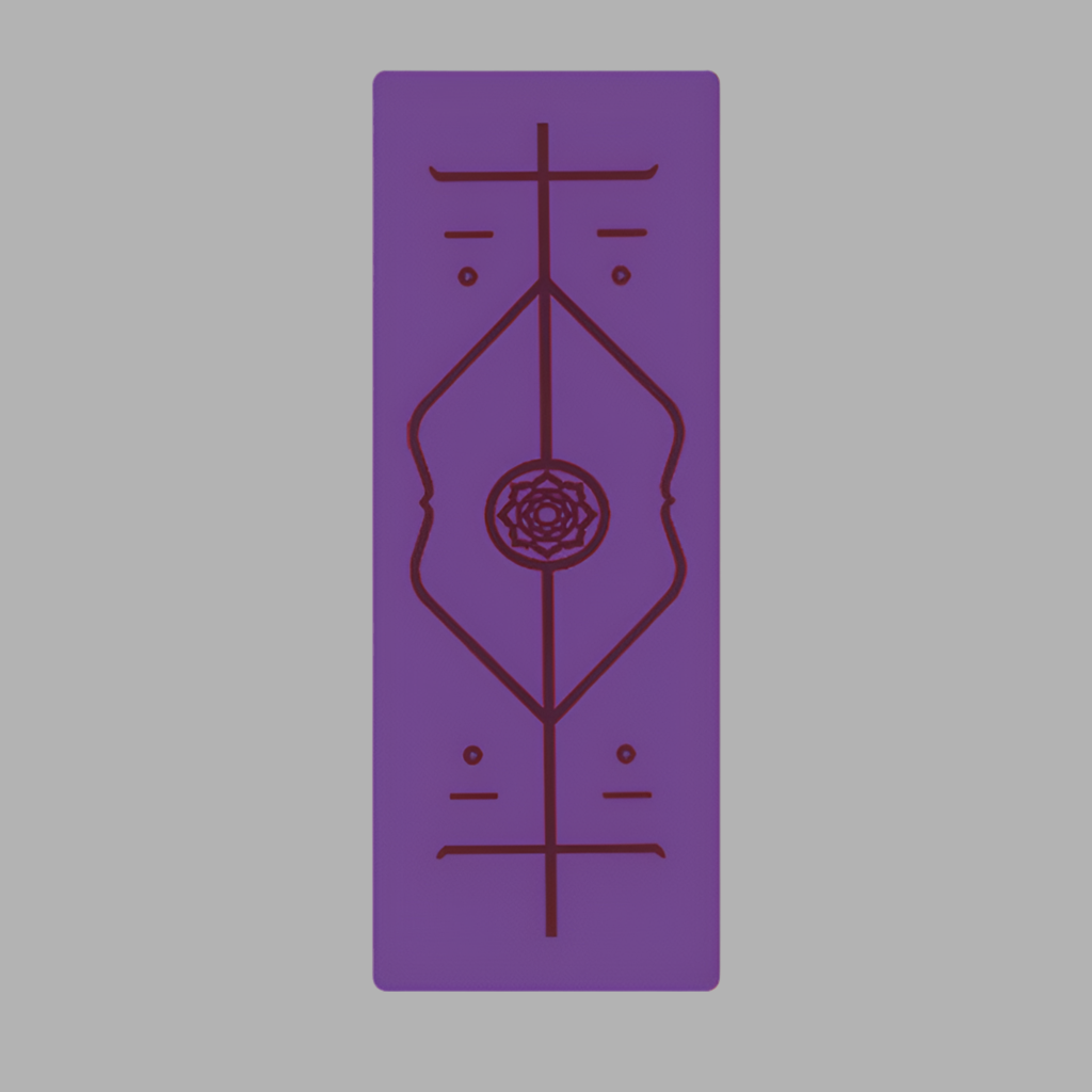 Beyondfit Non Slip - Yoga Mat Position Line