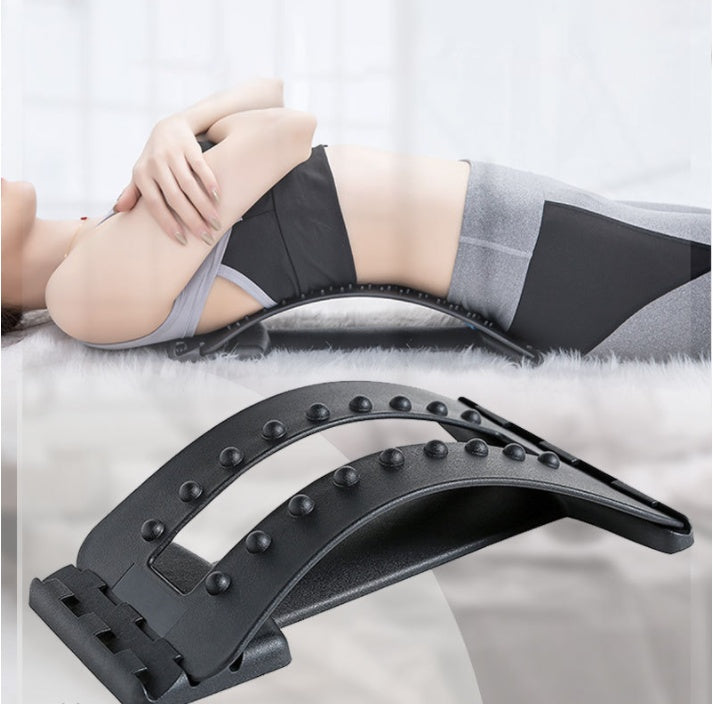 Beyondfit Lumbar Stretch & Massage Device - Back Pain Relief