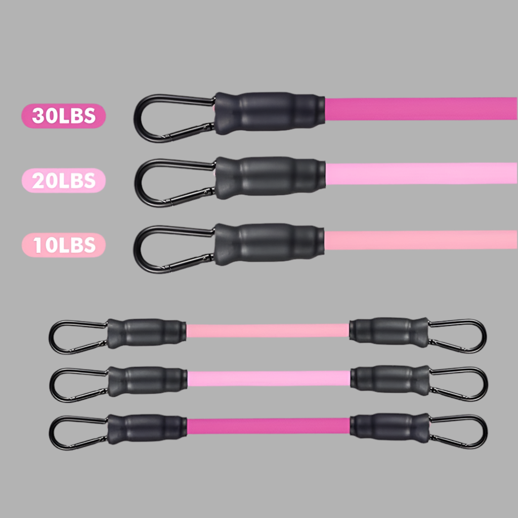 Beyondfit Ankle Resistance Bands – Leg, Glute & Core Training | Elastic Bands for Home, Gym & CrossFit Workouts
