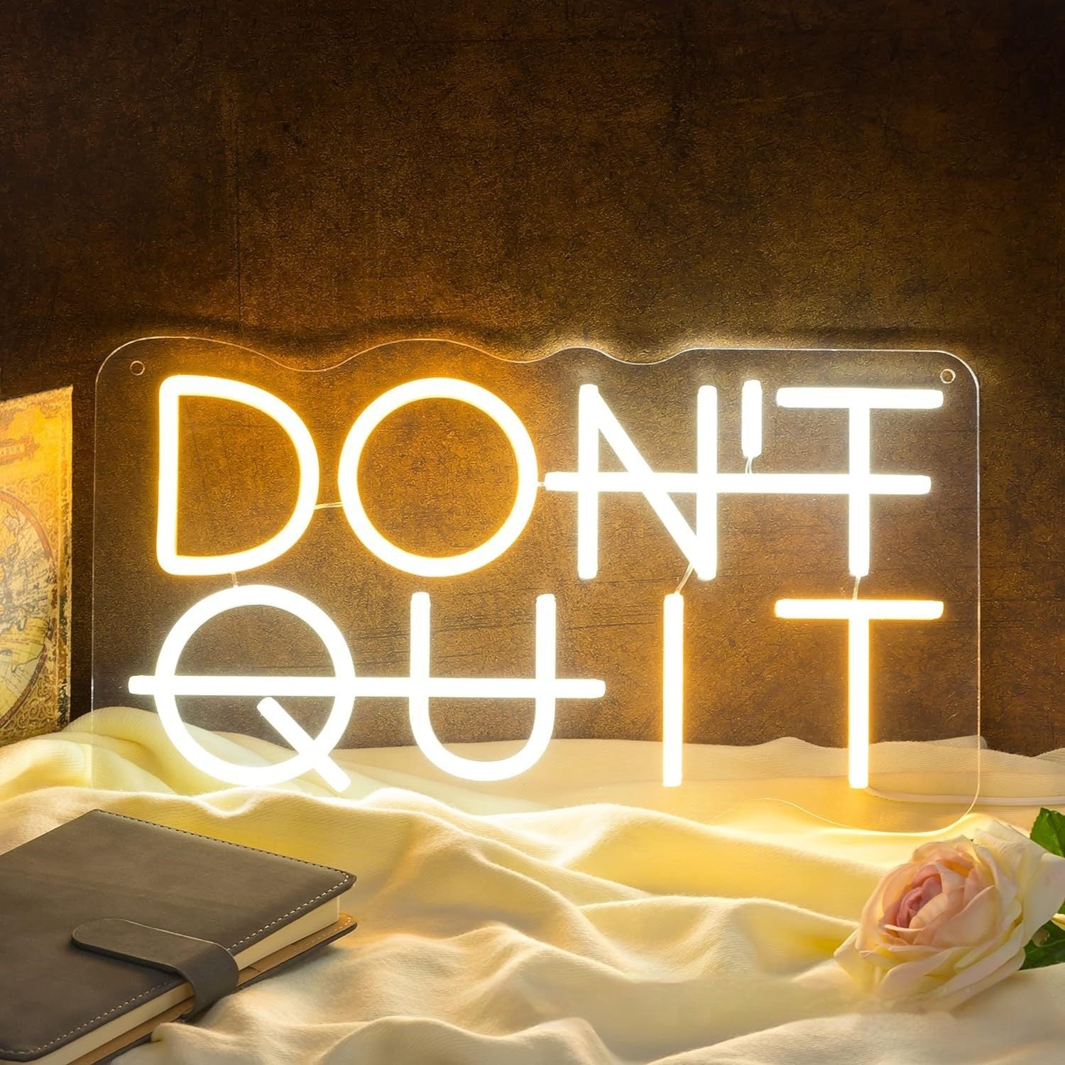 Beyondfit Don't Quit Gym Neon Lights