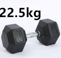 Beyondfit Fitness Hexagonal Rubberized Fixed Dumbbell