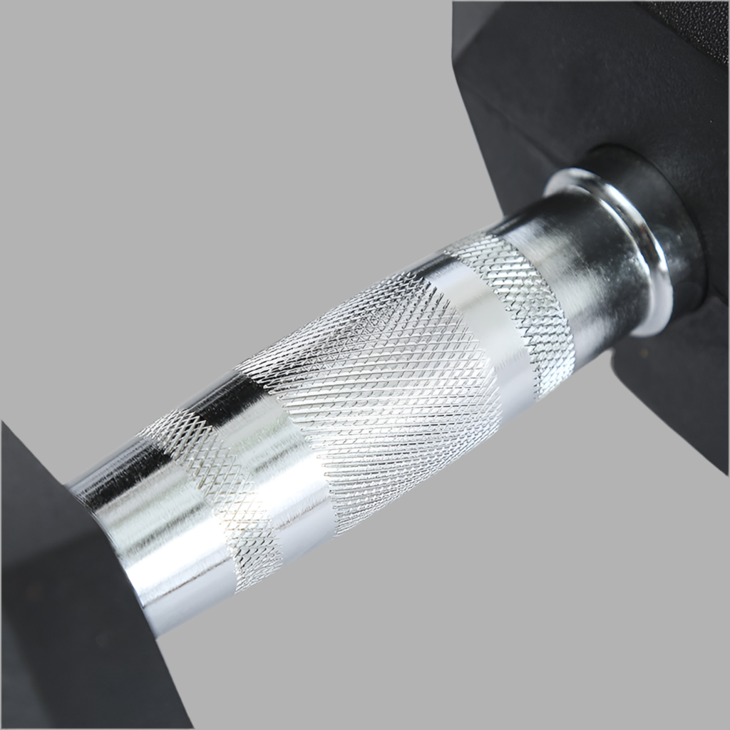 Beyondfit Fitness Hexagonal Rubberized Fixed Dumbbell
