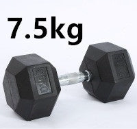 Beyondfit Fitness Hexagonal Rubberized Fixed Dumbbell