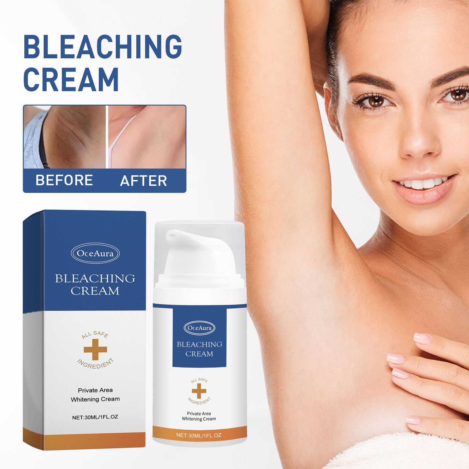 Body Whitening Cream Fade - Skin Beauty Cream