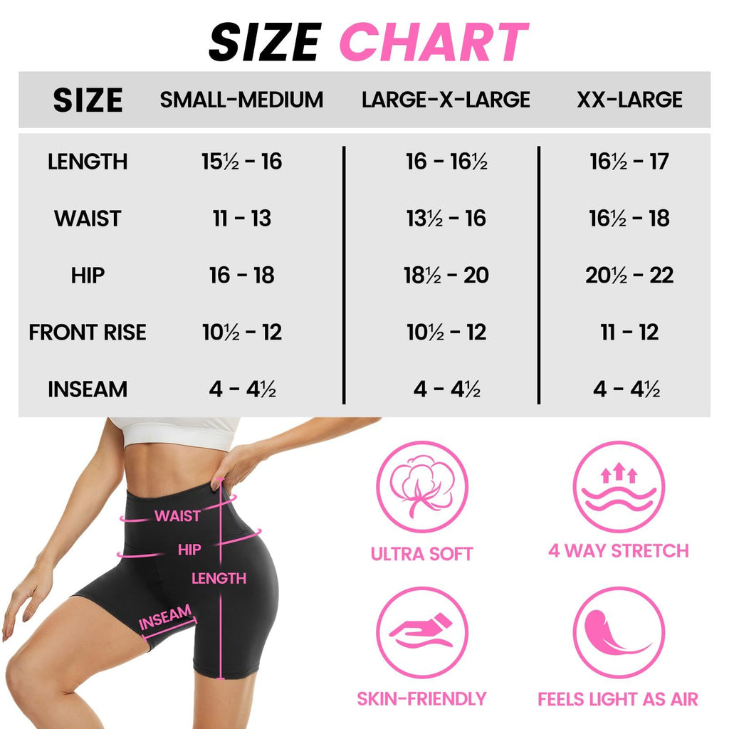 Beyondfit Short Leggings - 3 Color Pack
