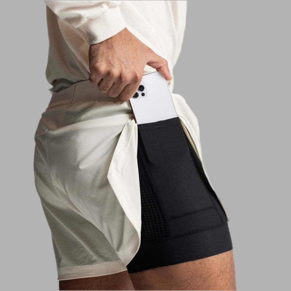 Beyondfit Men's Gym Shorts Stretch  "With pockets"