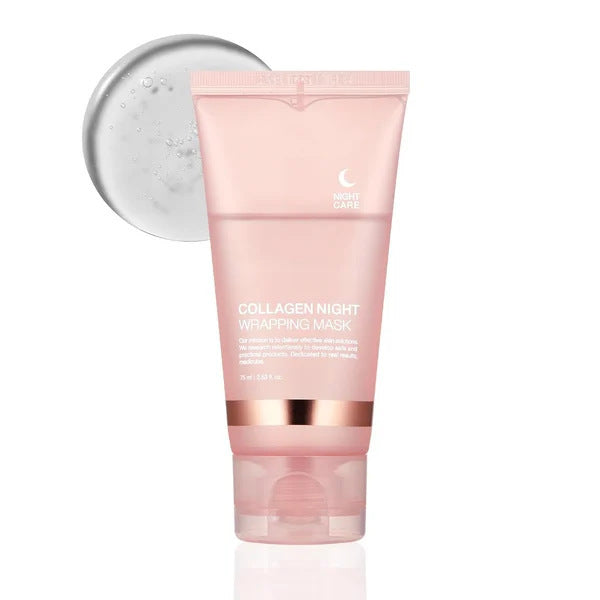 Face Mask Collagen Natural Ingredients Firming Elasticity & Hydration For Skin Care