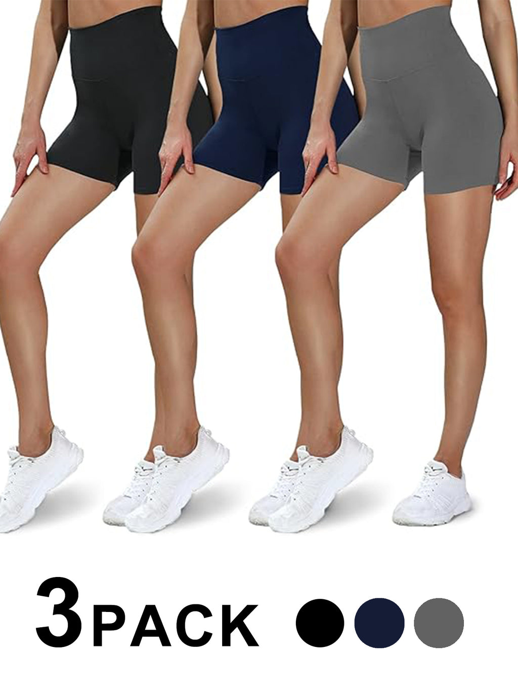 Beyondfit Short Leggings - 3 Color Pack