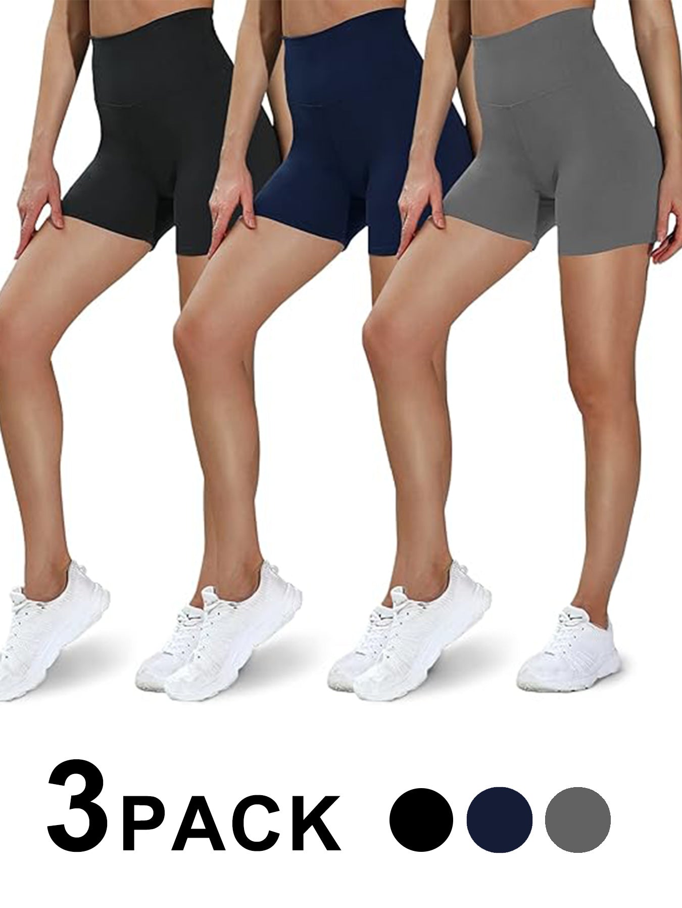 Beyondfit Short Leggings - 3 Color Pack