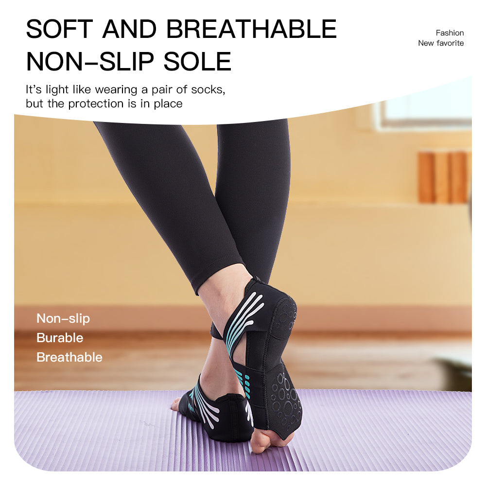 Beyondfit Professional Non-slip Yoga Fitness Shoes - Flat Soft