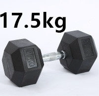 Beyondfit Fitness Hexagonal Rubberized Fixed Dumbbell