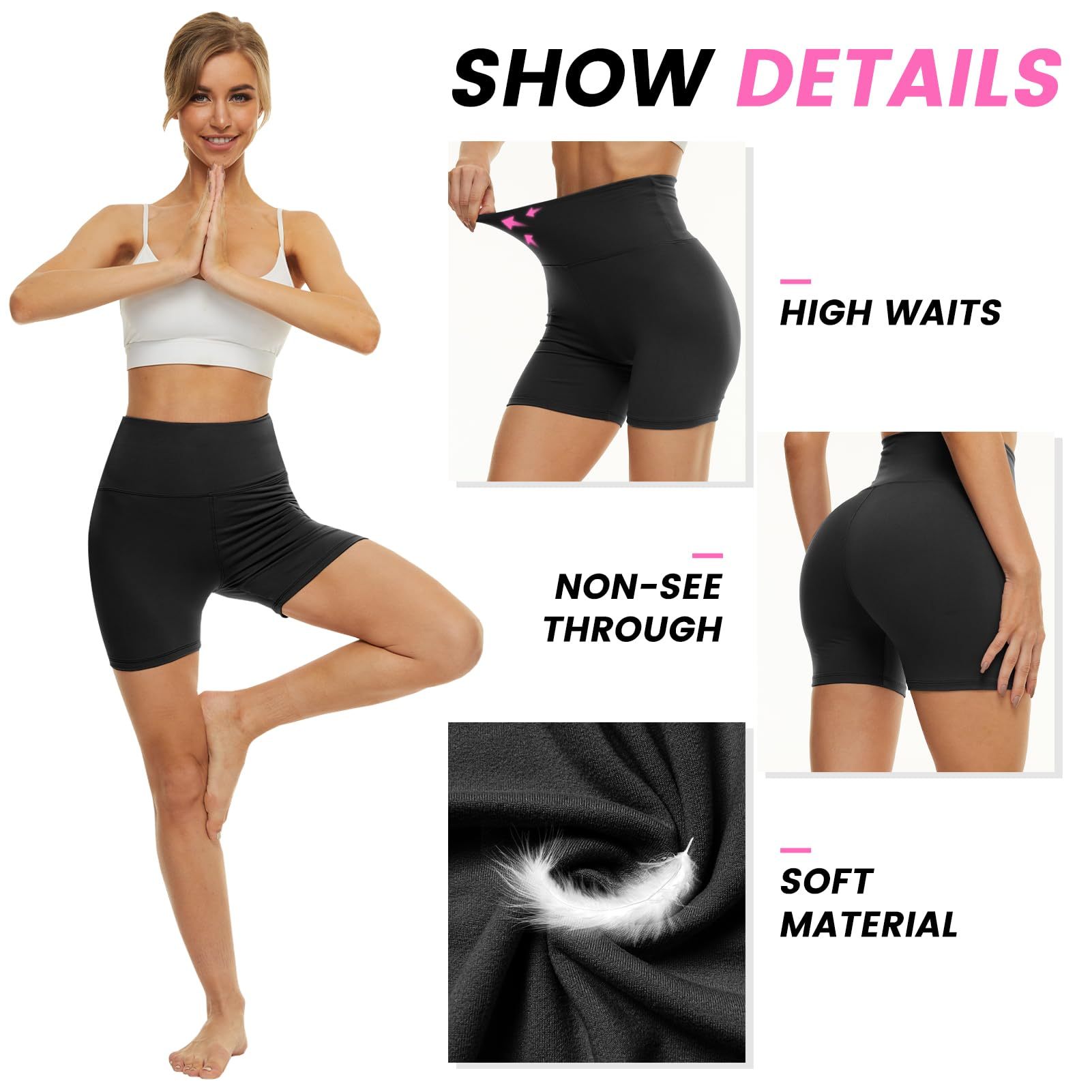 Beyondfit Short Leggings - 3 Color Pack