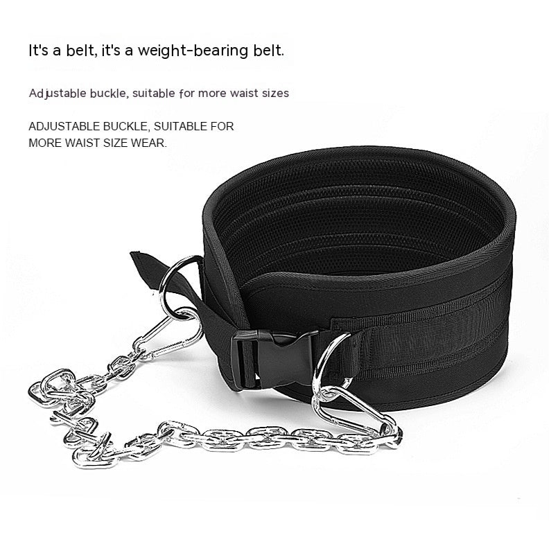 Beyondfit |Belt Men's Pull-up Barbell Disk Weight-bearing Equipment