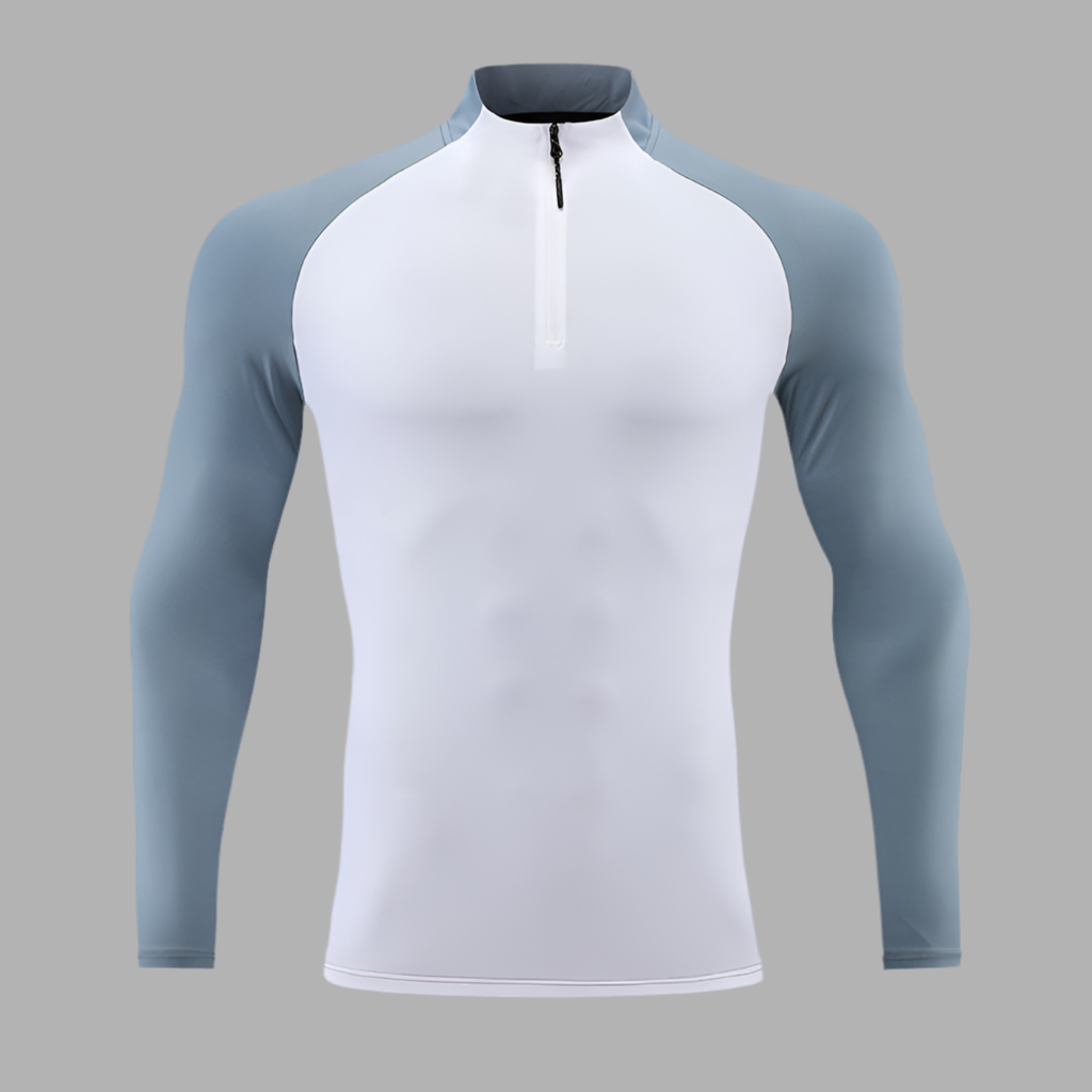 Beyondfit Mock Neck Half-zip Gym Suit