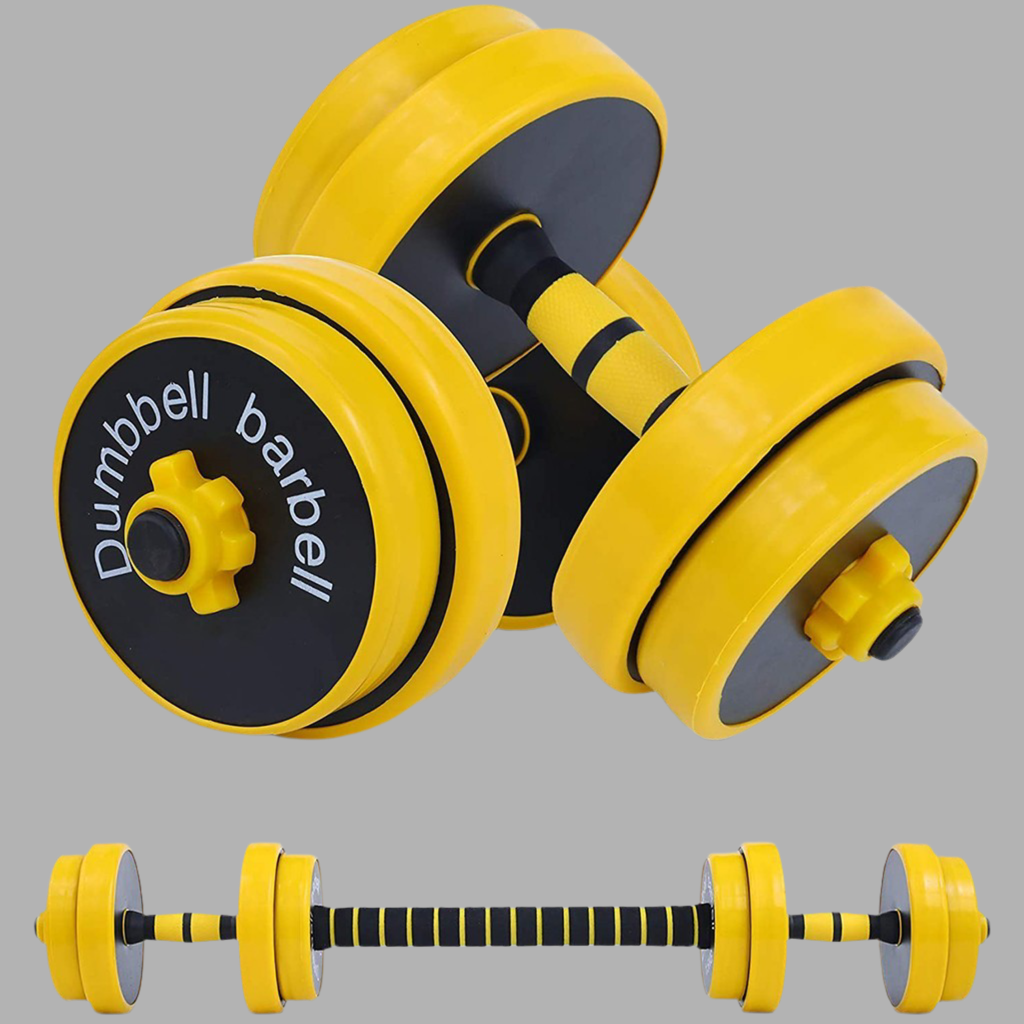 Beyondfit Adjustable Weight Set-Dumbbells + Barbell For Full Body Workout