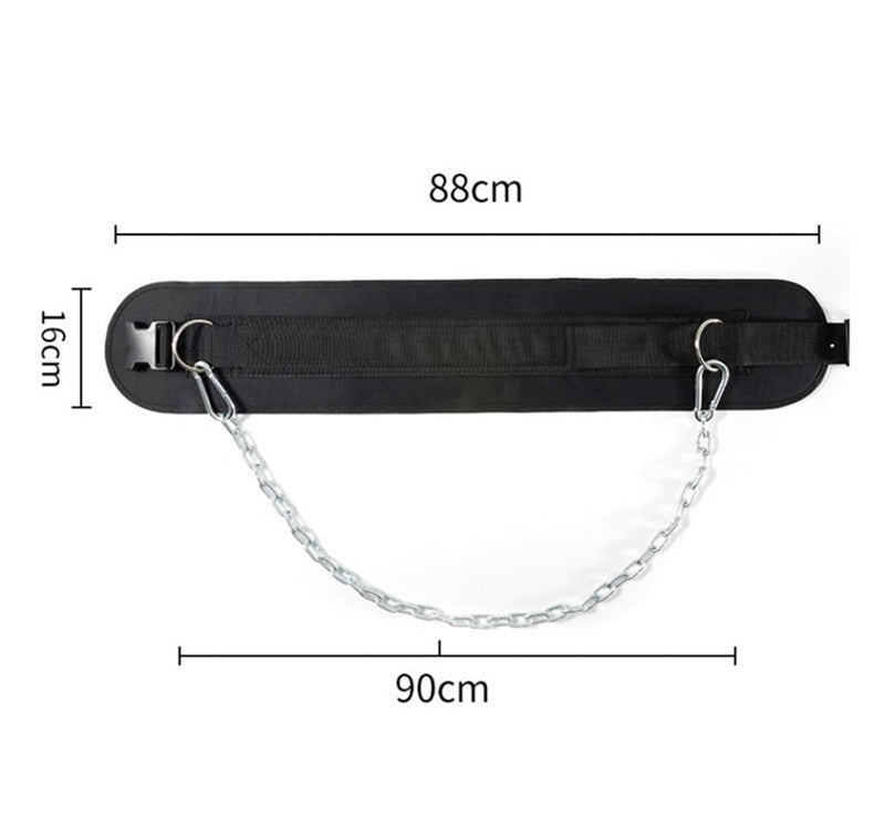 Beyondfit |Belt Men's Pull-up Barbell Disk Weight-bearing Equipment