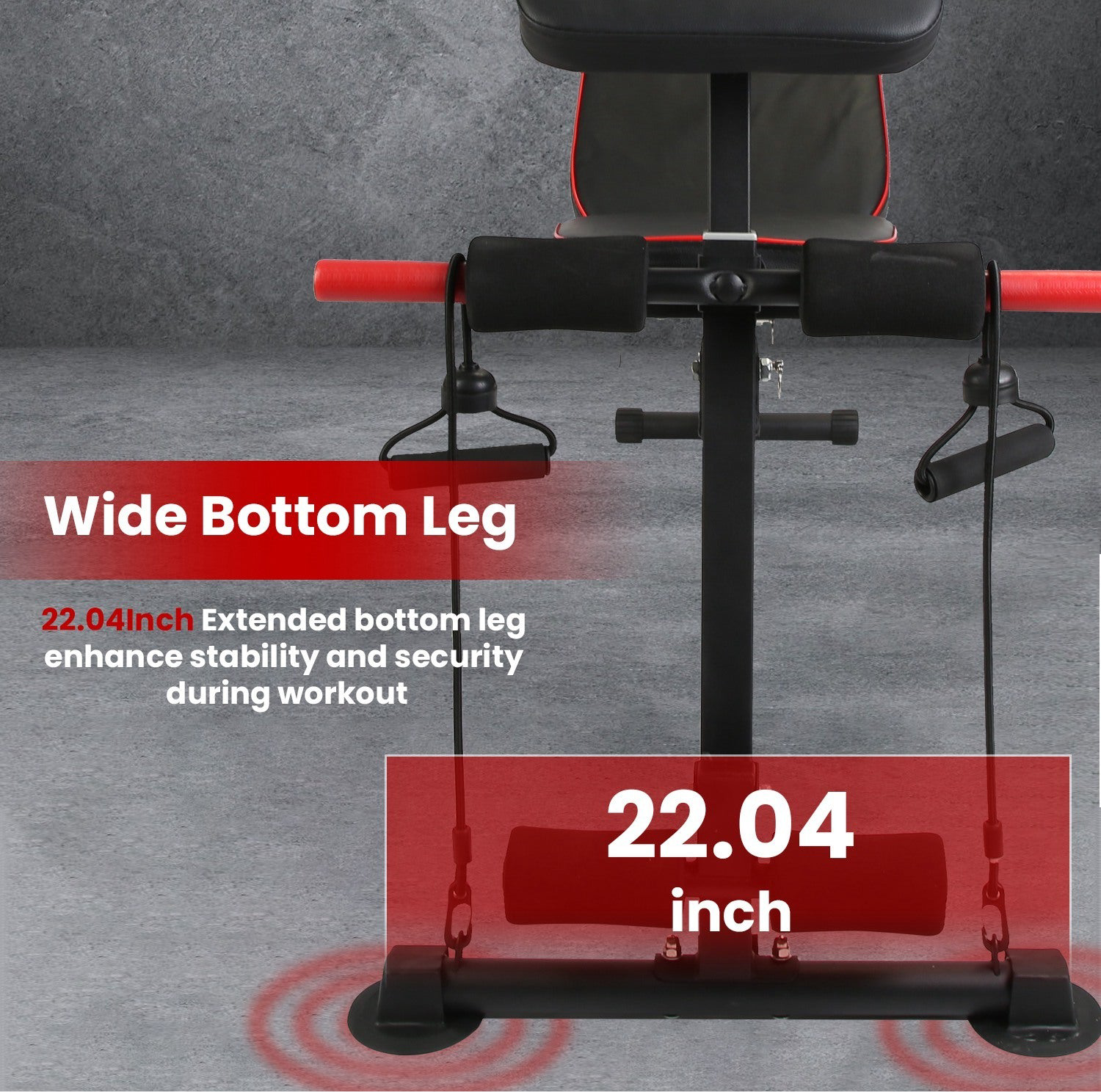 Beyondfit Adjustable Bench With Preacher Curl Pad Resistance Bands Leg Extension For Home Gym Full Body Exercise