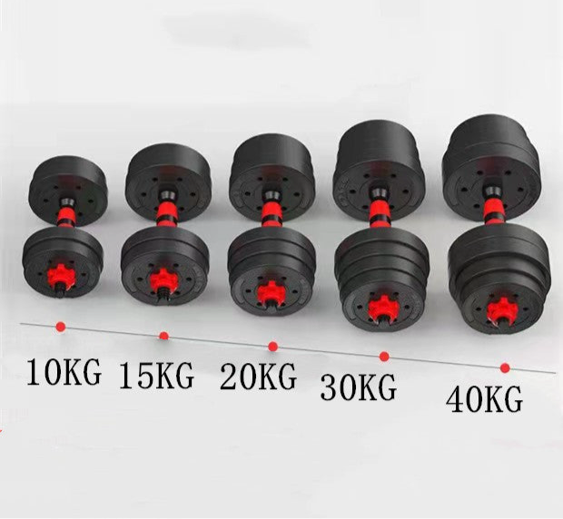 Beyondfit Multi-specification Adjustable Dumbbell Disassembly Barbell