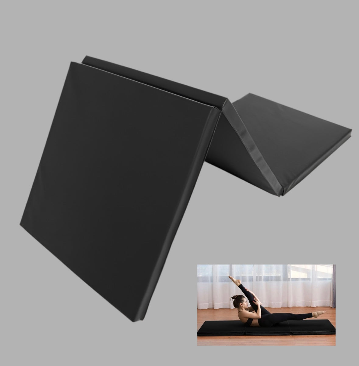 Beyondfit Tri Fold Sports Gym Mat