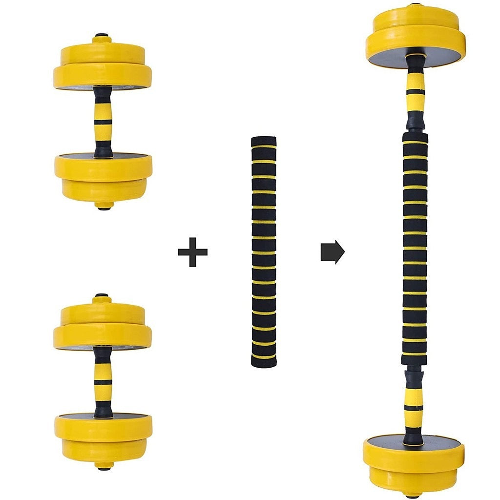Beyondfit Adjustable Weight Set-Dumbbells + Barbell For Full Body Workout