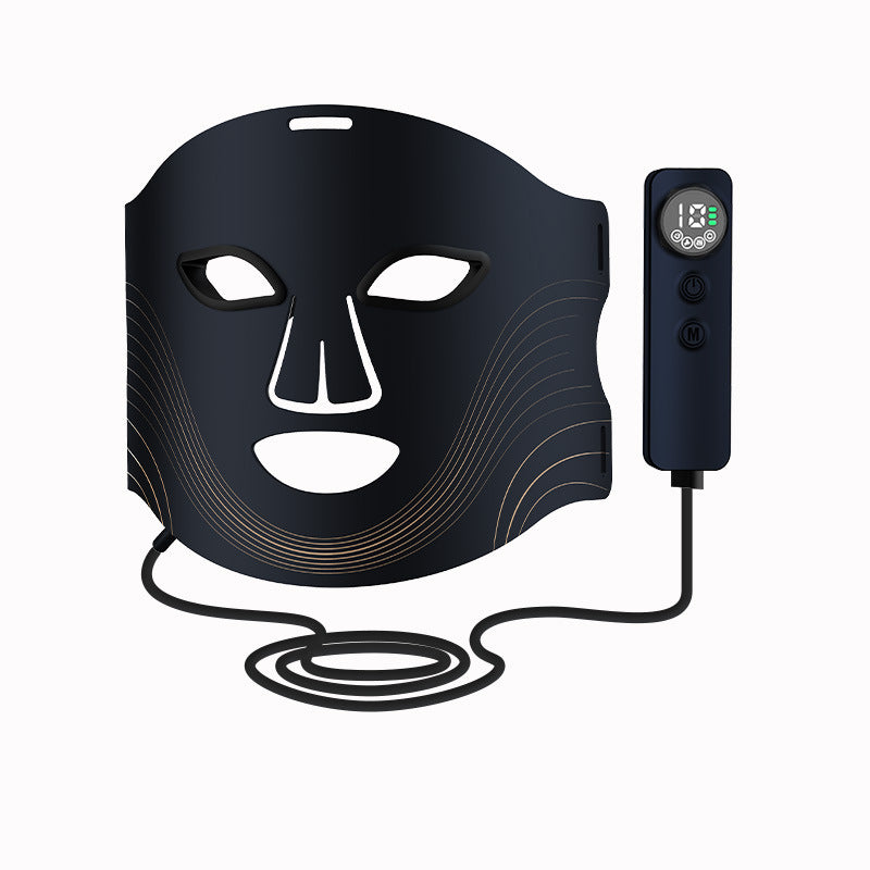 Beyondfit LED Infrared Silicone Beauty Mask – Portable, Breathable, Multifunctional Skincare Device
