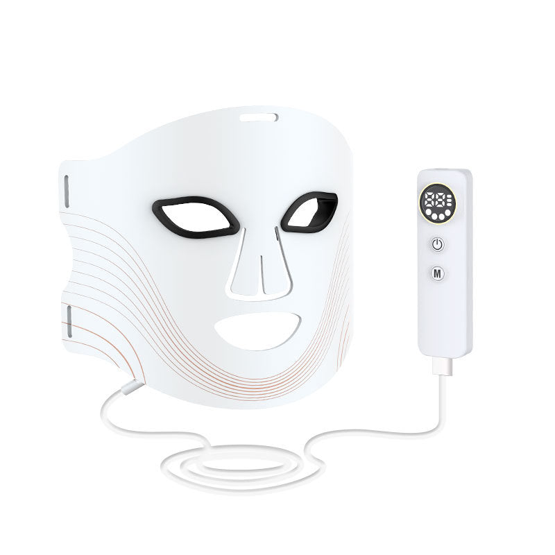 Beyondfit LED Infrared Silicone Beauty Mask – Portable, Breathable, Multifunctional Skincare Device