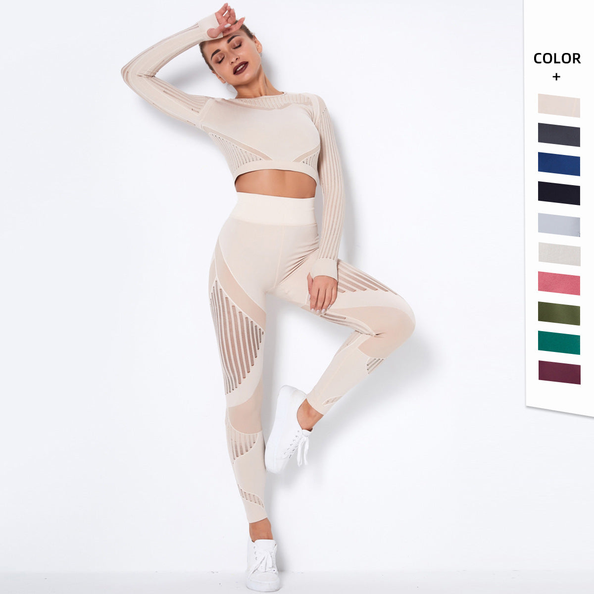 Beyondfit Yoga Outfit - Quick Dry Full Body Fit
