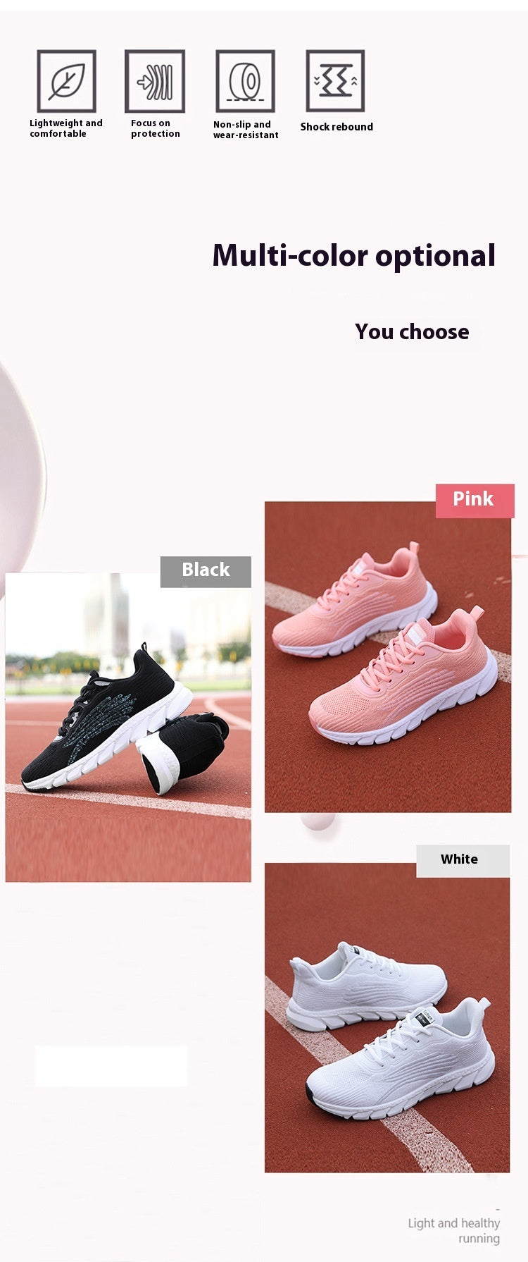 Beyondfit Comfortable Light Running Sneaker
