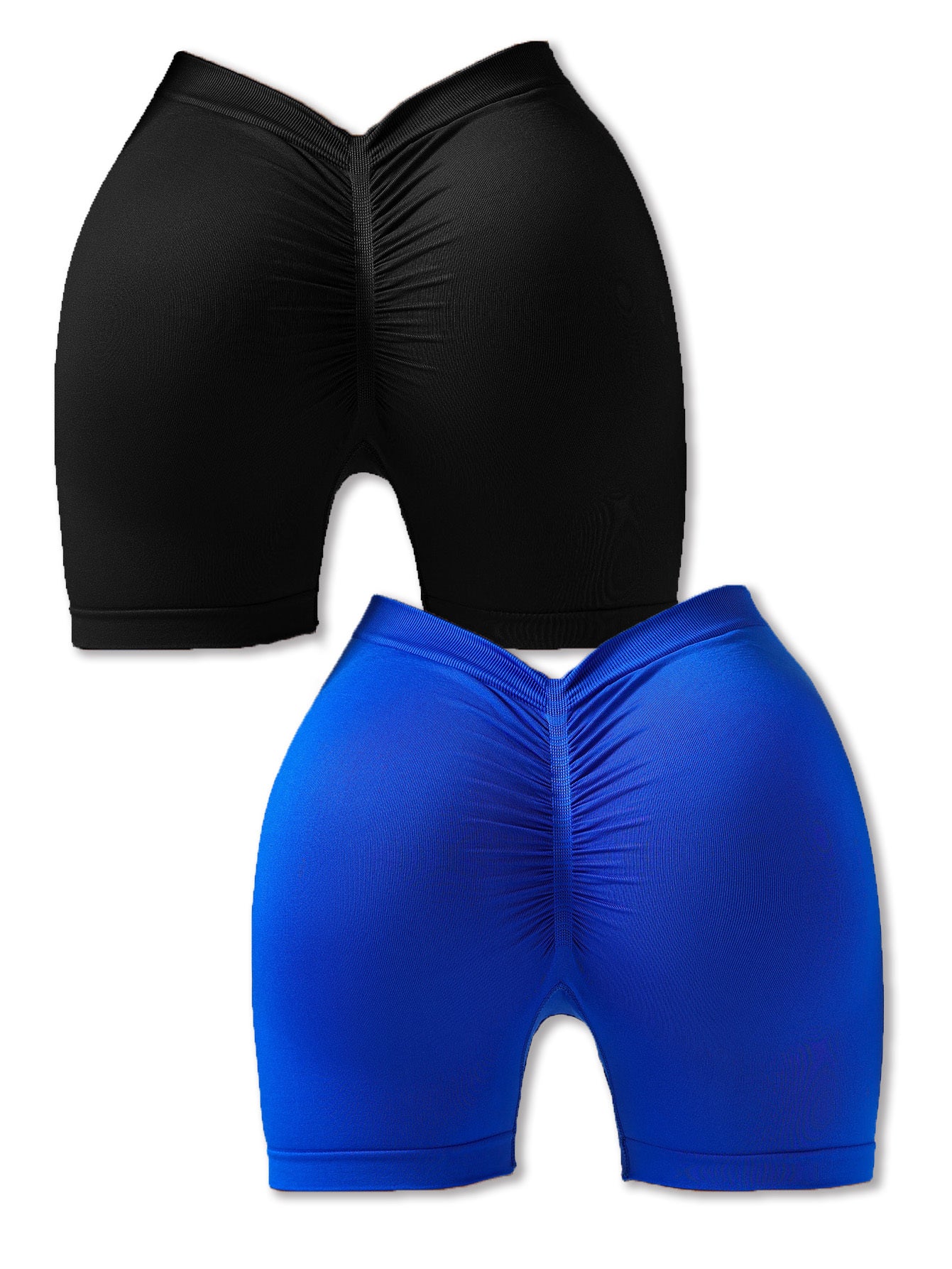 Beyondfit 2 Workout Shorts Sculpting V-Back - Butt Lifting