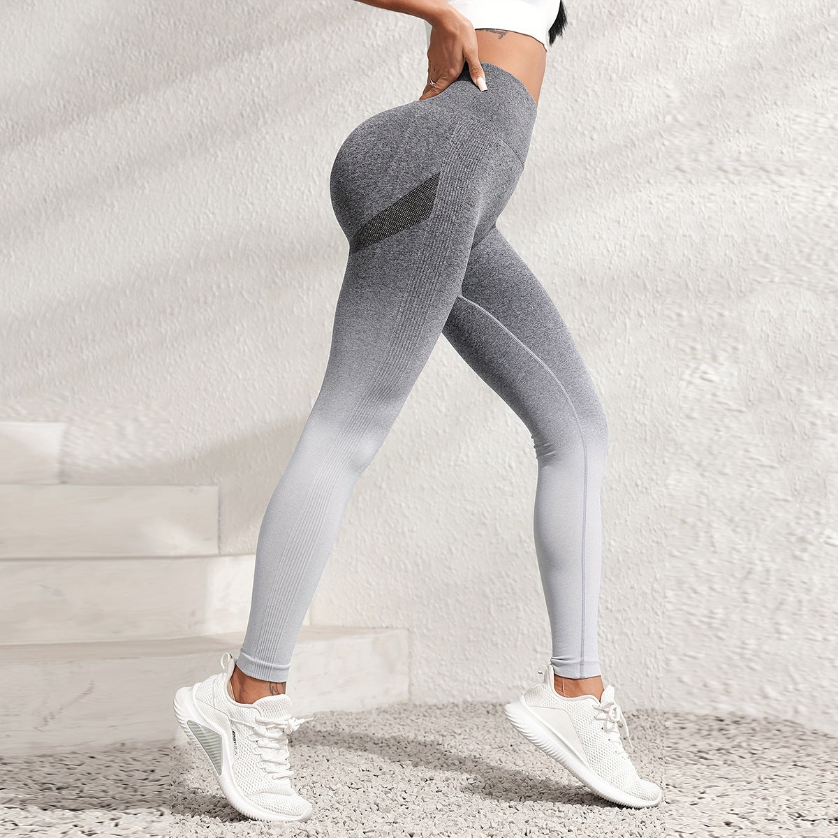 Beyondfit Knitted Quick-drying Sports Yoga Pants